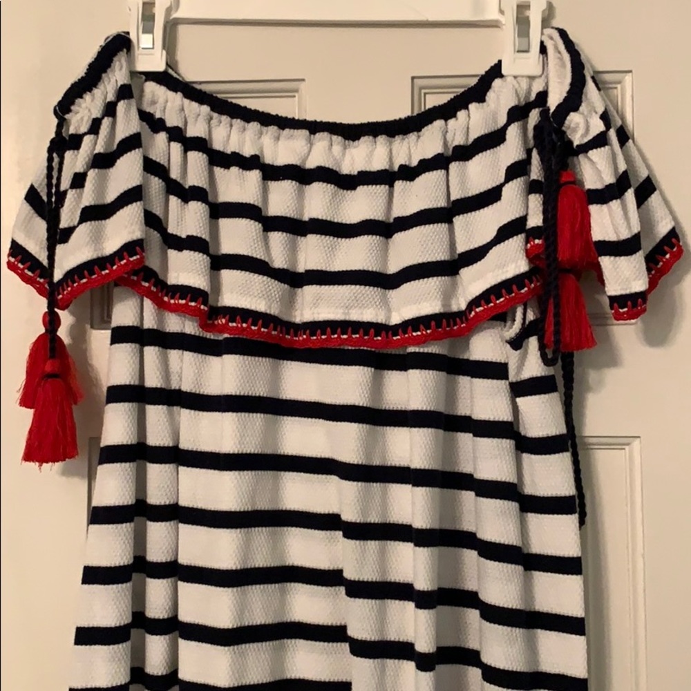 Off the shoulder dress